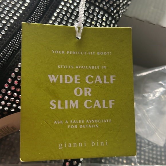 Gianni Bini Rhinestone Knee Boots - Picture 10 of 10